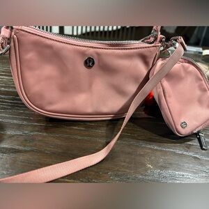 Lululemon Athletica Dusty Rose Crossbody Bag